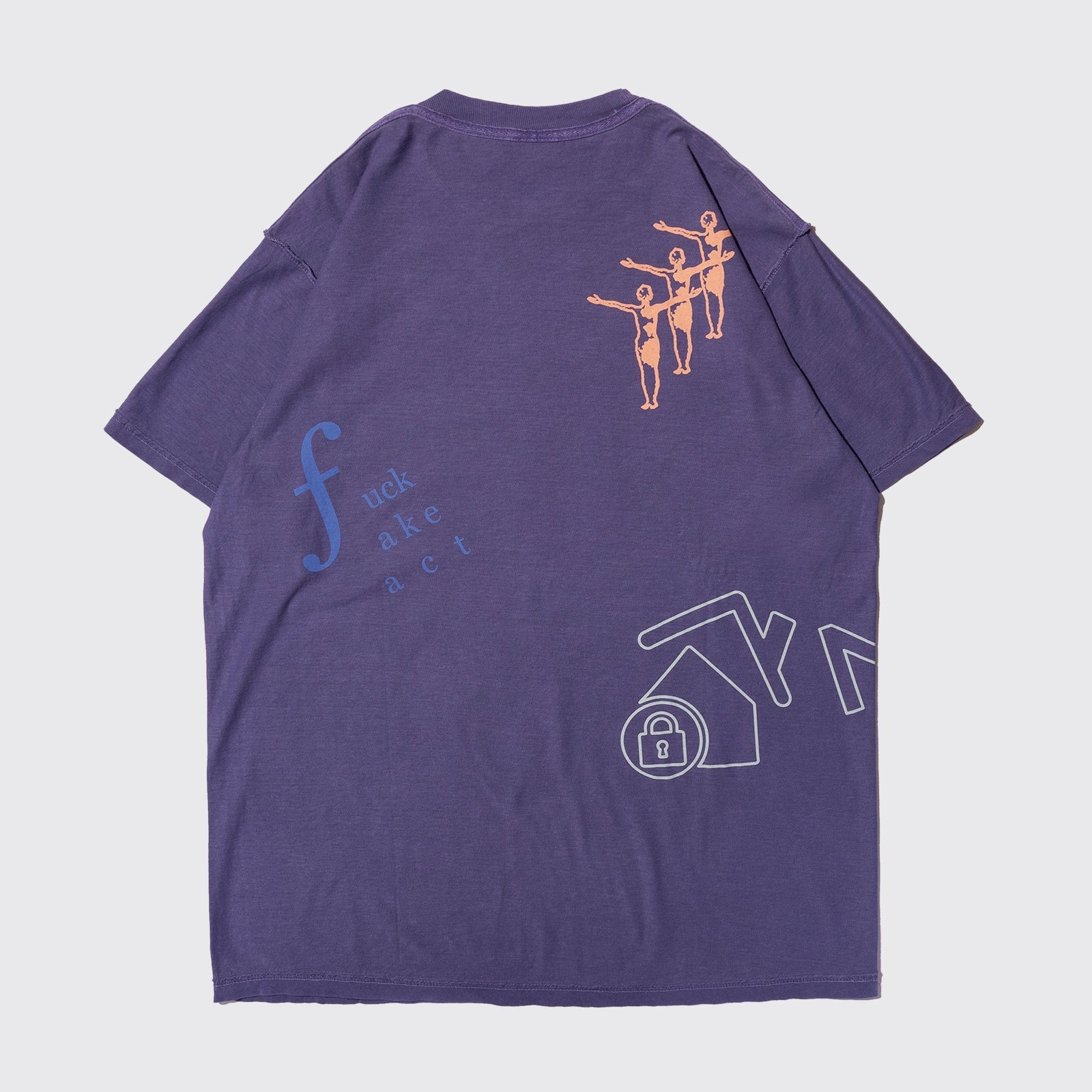 Demarcolab｜F.F.F. REV. TEE "Purple"