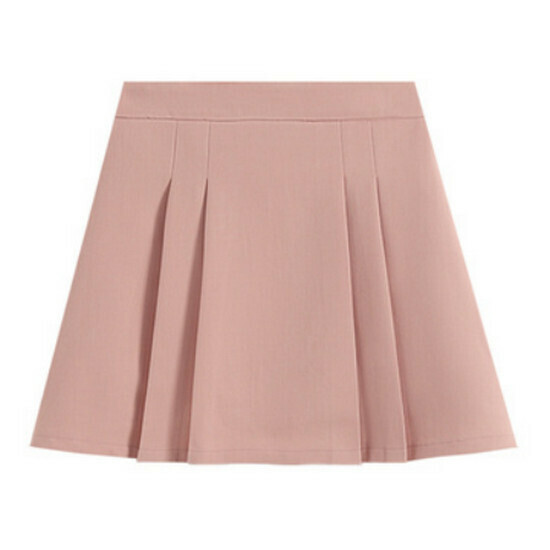 Hot selling high-waisted pleated skirt [pink] [S-2XL size] (please contact customer service to confirm the delivery size after placing the order)