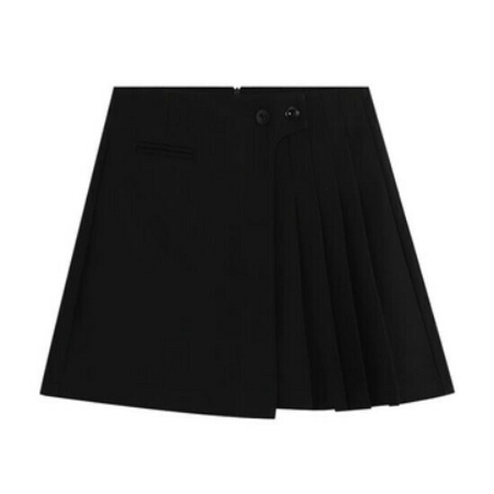Hot Selling Pleated High Waist Skirt [Black] [S-2XL] (please contact customer service to confirm the delivery size after placing the order)