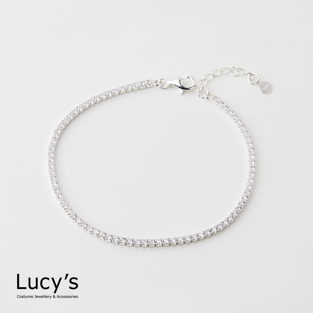 彩虹手鍊｜925純銀 事事順利 (銀白) (128957)