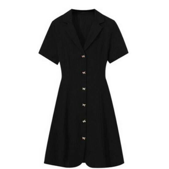 Hot selling suit dress [black] [M-4XL size] (please contact customer service to confirm the delivery size after placing the order)