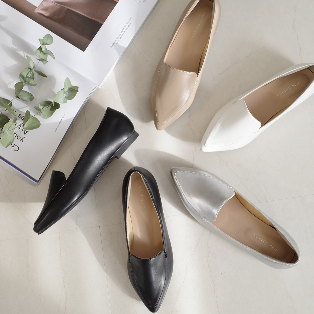 尖頭樂福鞋 超好走超好走女鞋