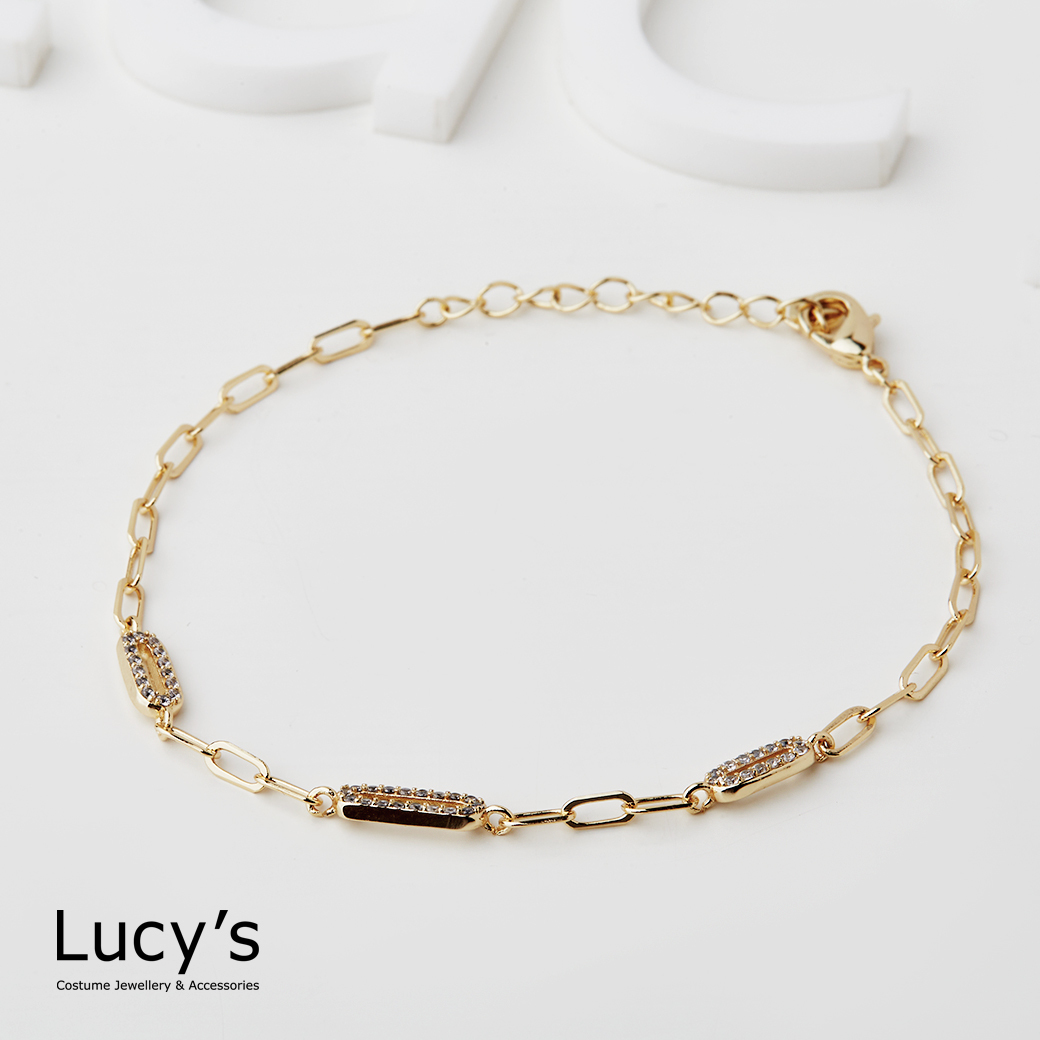 輕奢水鑽 手鍊 (三色) (116270/116271/116272)