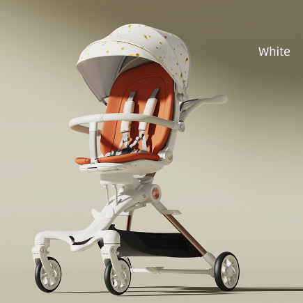 爆款嬰兒車（鋁合金車架-橘汁椰奶）