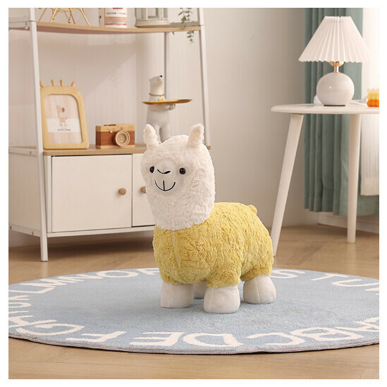 Popular children's sofa and shoe changing stool [yellow]