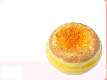Hot recommended whitening fragrance bath ball ((yellow water gold) with quicksand effect)