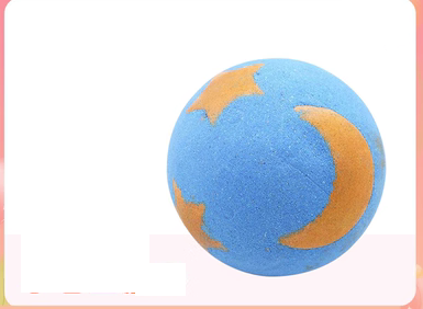 Hotly recommended whitening fragrance bath ball ((Stars and Sea) with quicksand effect)