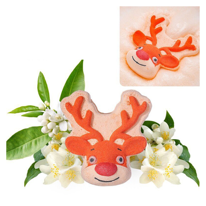 Hot recommended whitening fragrance bath ball ((elk) with quicksand effect)