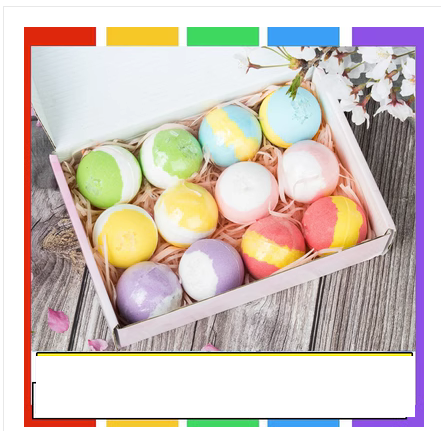 Hot recommended whitening fragrance bath salt balls ((gift box) bath balls 65g*12 pieces)