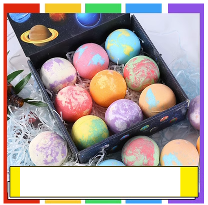 Hot recommended fragrance essential oil bubble bath salt ball bathtub hot spring spa ((gift box) Happy Planet) 100g*9 pieces