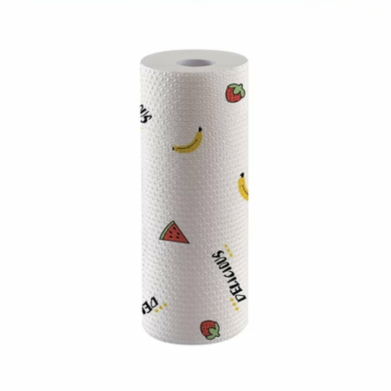 熱推【1卷裝】一次性抹布 萬用廚房紙【水果】