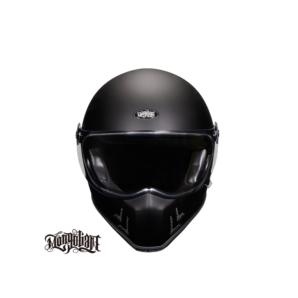 MONGOLIAN 蒙古人 鎖鏡隱刺客星戰帽 全罩安全帽