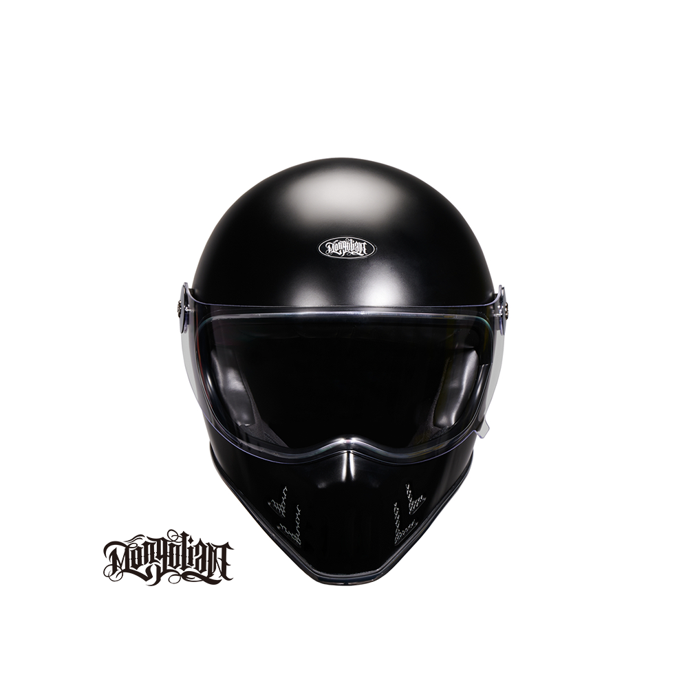 MONGOLIAN 蒙古人 鎖鏡隱刺客星戰帽 全罩安全帽