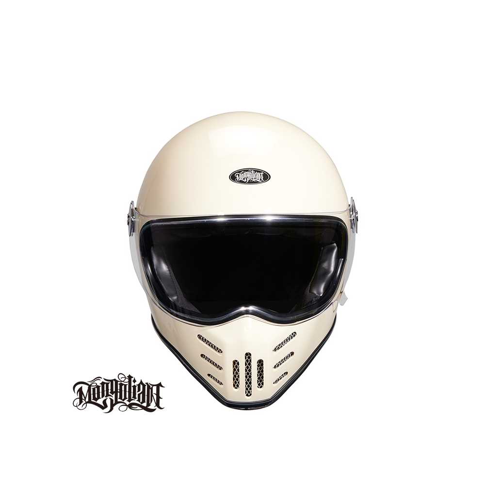 MONGOLIAN 蒙古人 鎖鏡武侍魂星戰帽 全罩安全帽