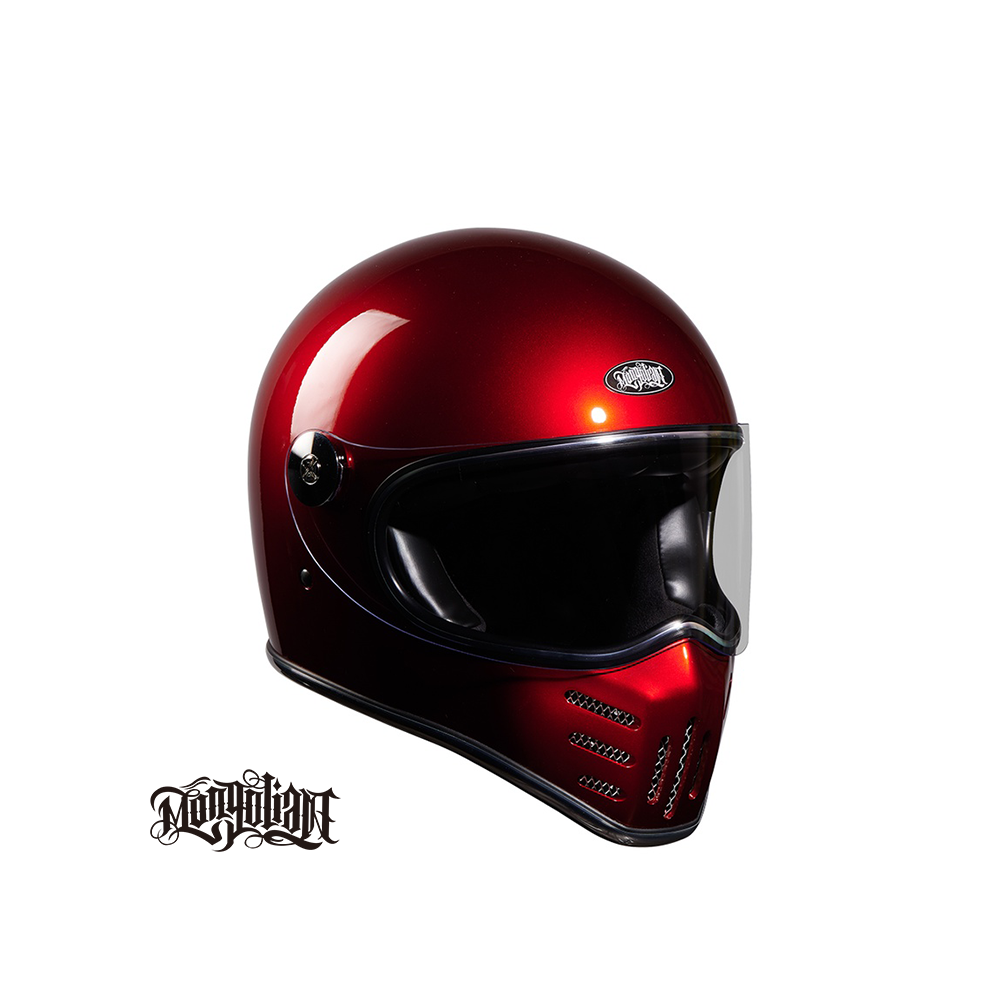 MONGOLIAN 蒙古人 鎖鏡武侍魂星戰帽 全罩安全帽