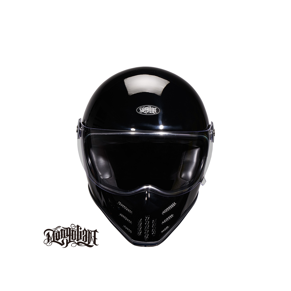 MONGOLIAN 蒙古人 鎖鏡武侍魂星戰帽 全罩安全帽