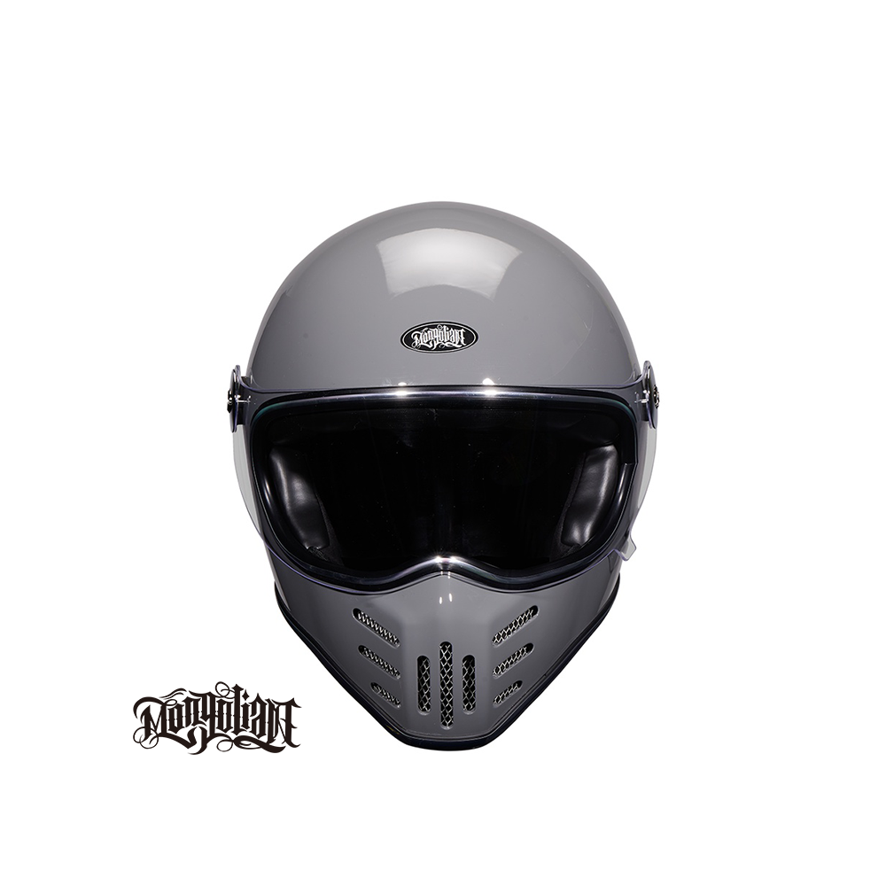 MONGOLIAN 蒙古人 鎖鏡武侍魂星戰帽 全罩安全帽