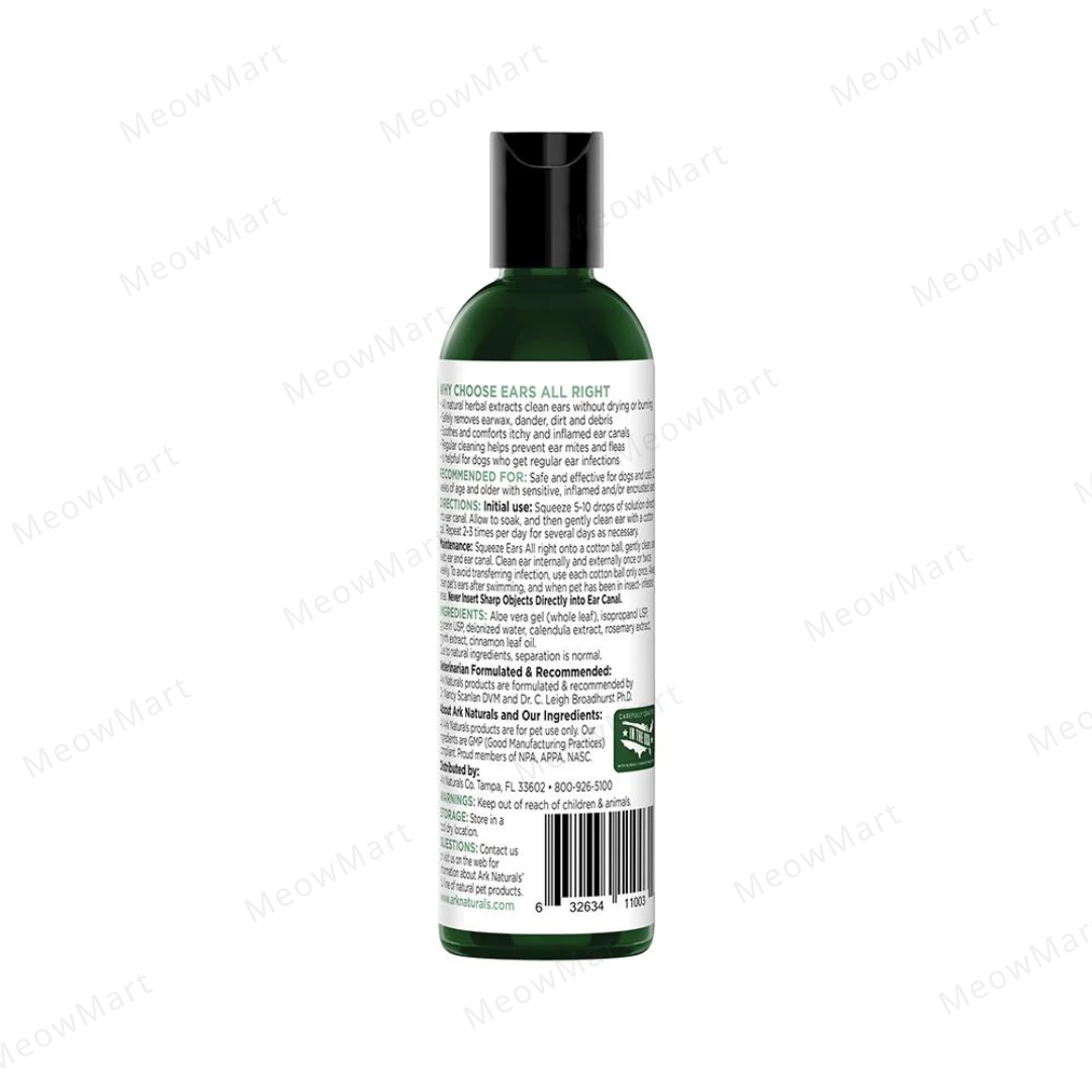 Ark Naturals 天然草本洗耳水 4fl oz (貓狗適用)