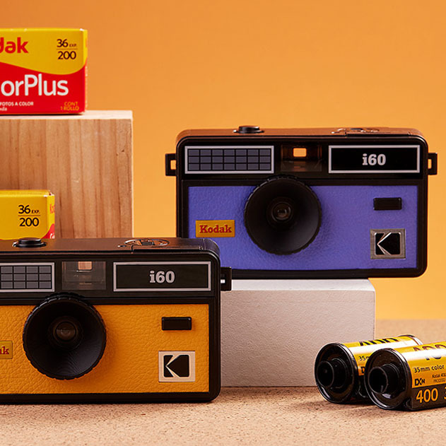 柯達i60底片相機柯達黃、長春花藍官方照
