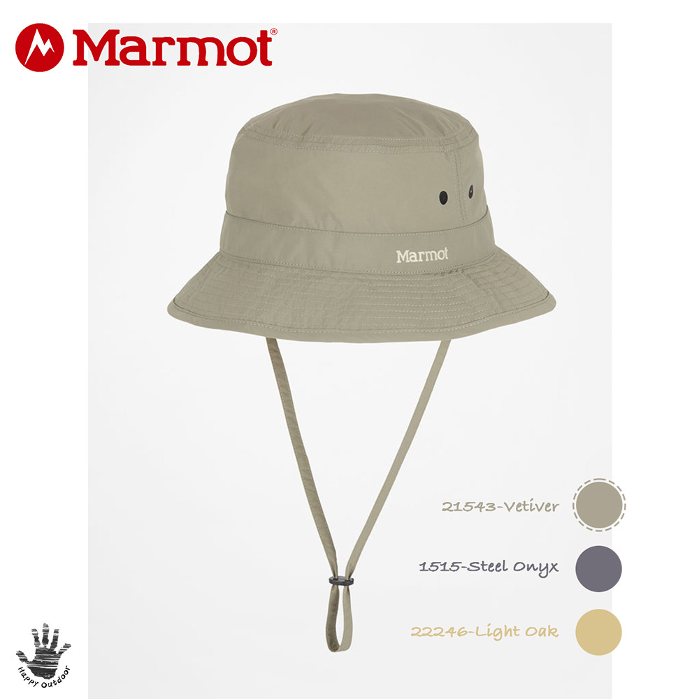 Marmot Kodachrome Sun Hat 快乾透氣遮陽圓盤帽 M14046 (3色) [HappyOutdoor]