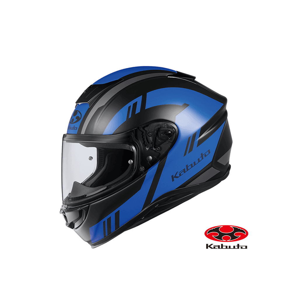 OGK AEROBLADE 6 DYNA 空氣刀6 彩繪 全罩式安全帽 消光黑藍