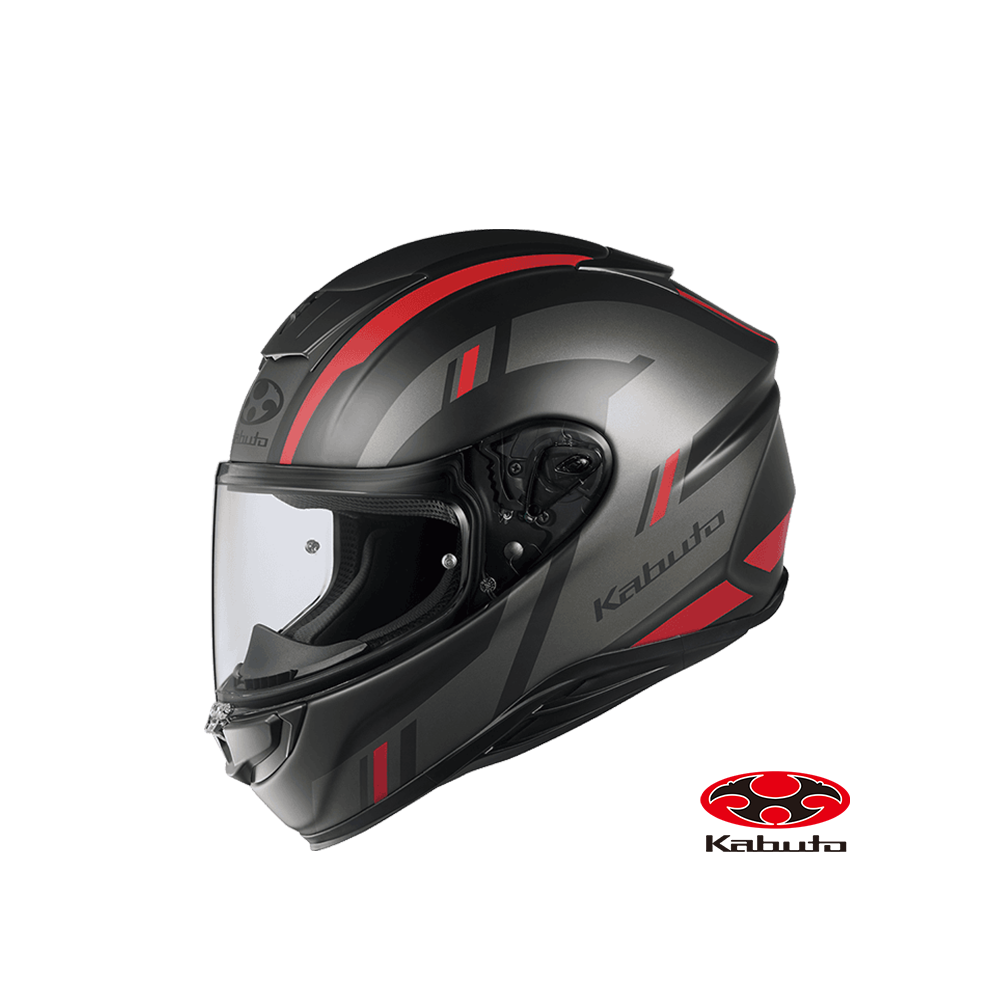 OGK AEROBLADE 6 DYNA 空氣刀6 彩繪 全罩式安全帽 消光黑紅