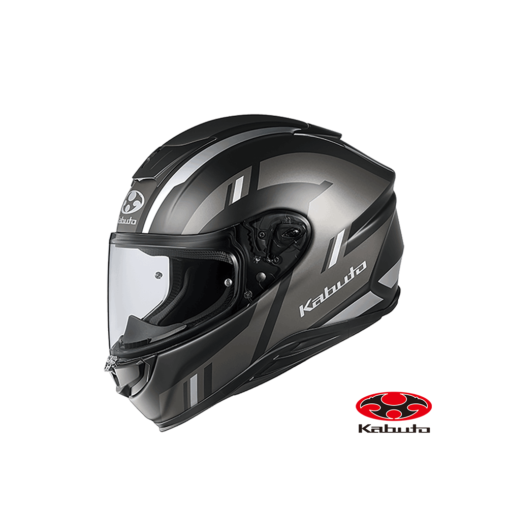 OGK AEROBLADE 6 DYNA 空氣刀6 彩繪 全罩式安全帽 消光黑灰