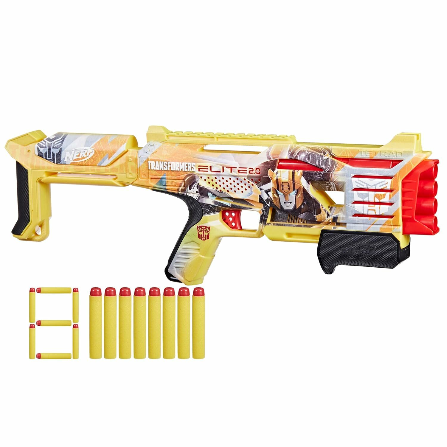 《孩之寶 HASBRO》 NERF 變形金剛大黃蜂射擊器