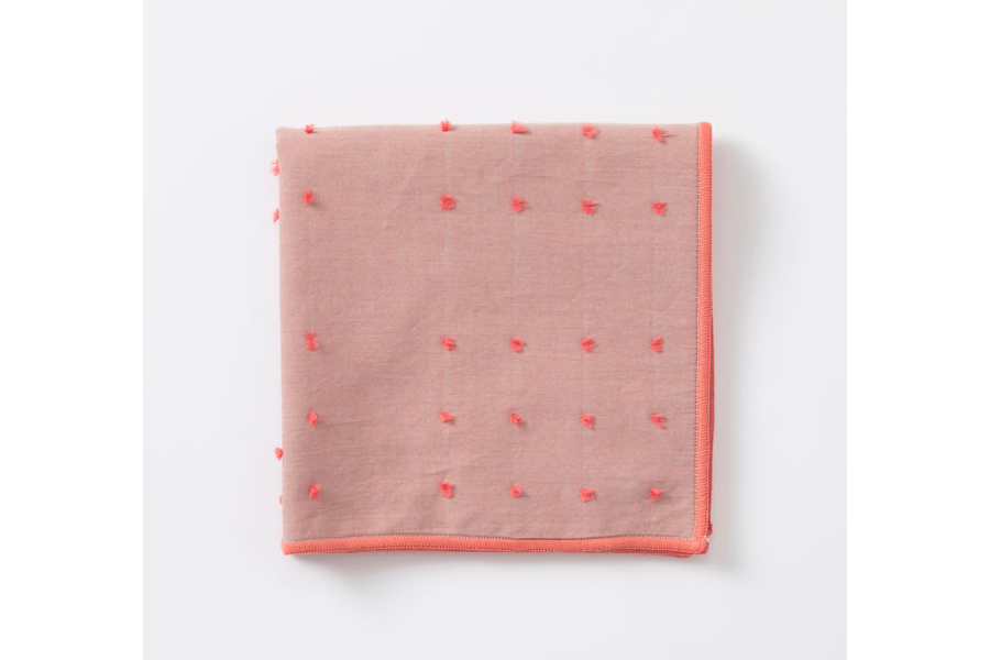 中川政七商店-花格子眼鏡布 / 薄紅