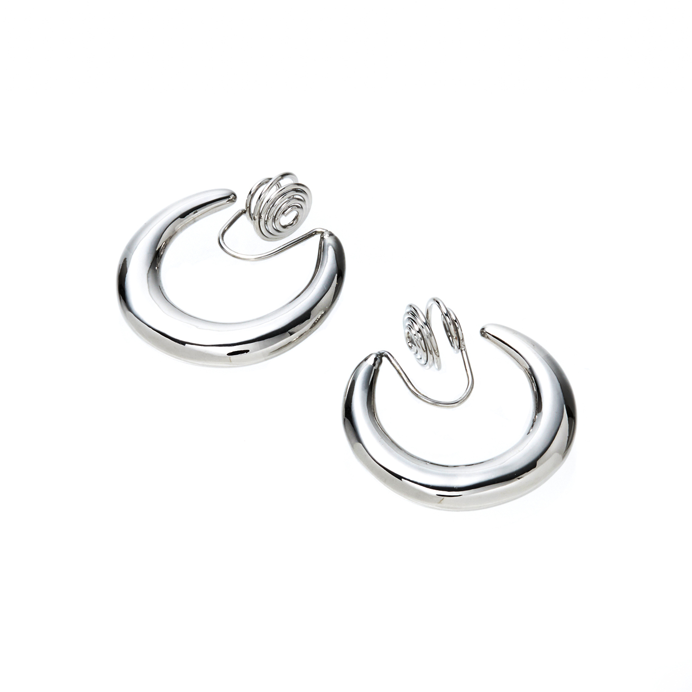 平價飾品,圈圈,夾式耳環