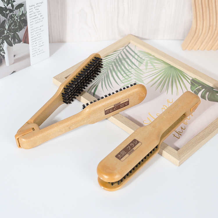 大阪木頭色離子夾梳【AO031】