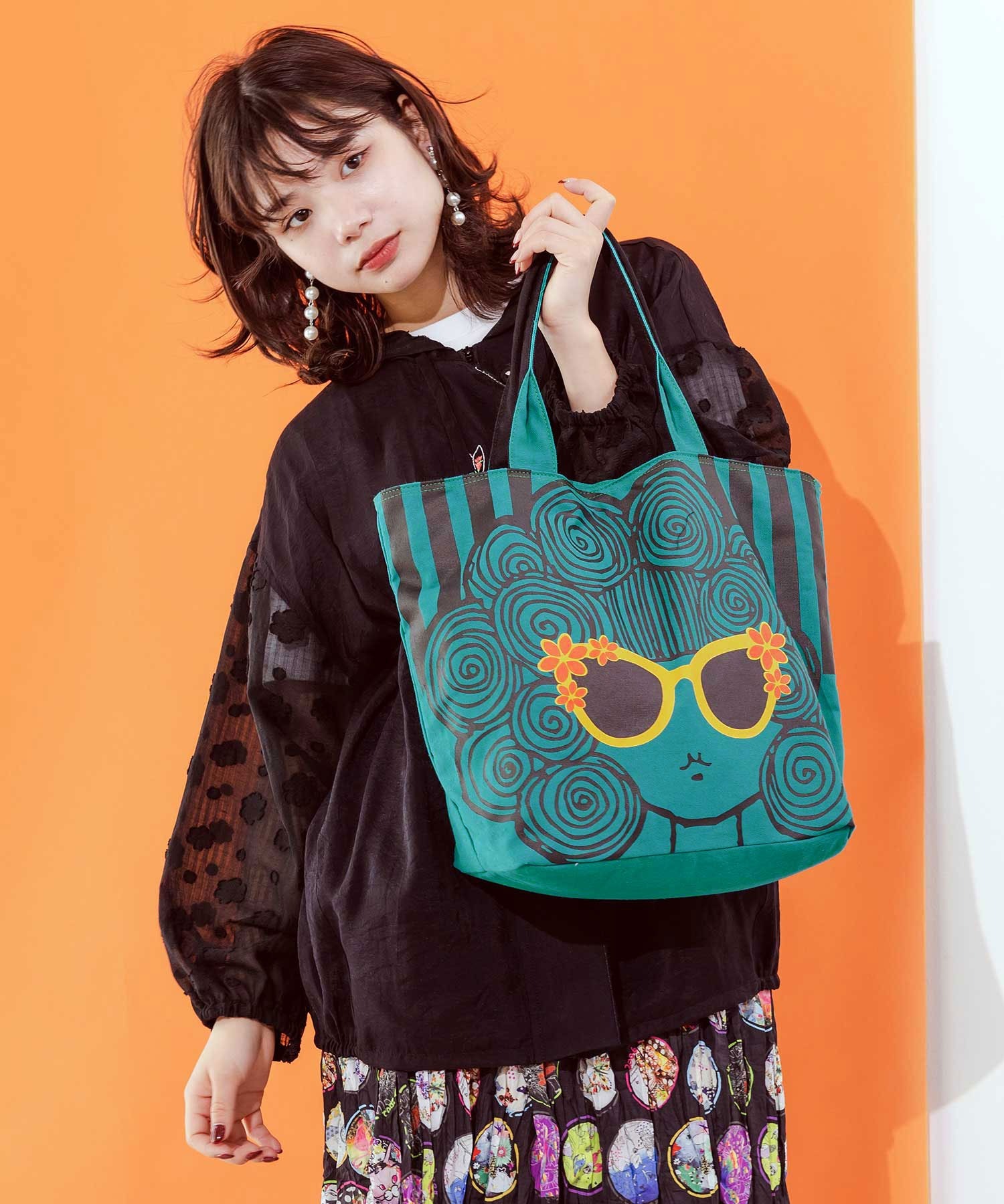 預購 - Scolar 女人頭totebag