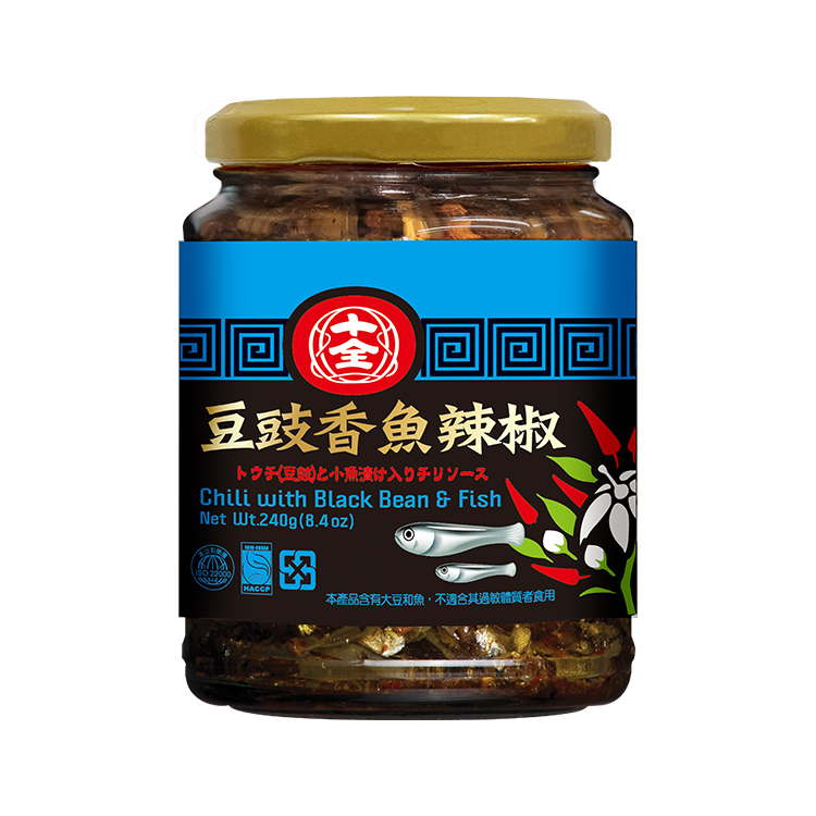 豆豉香魚辣椒240g