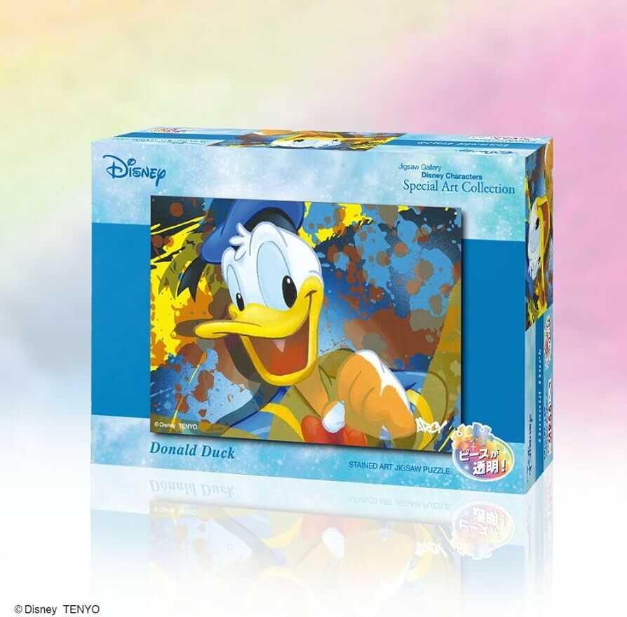 唐老鴨 (透明樹脂)