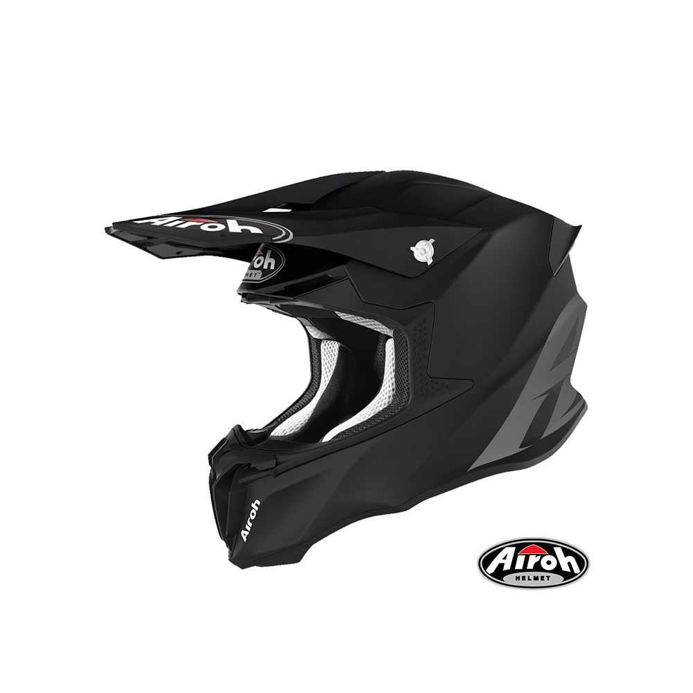 AIROH TWIST 2.0 素色 越野帽 消光黑
