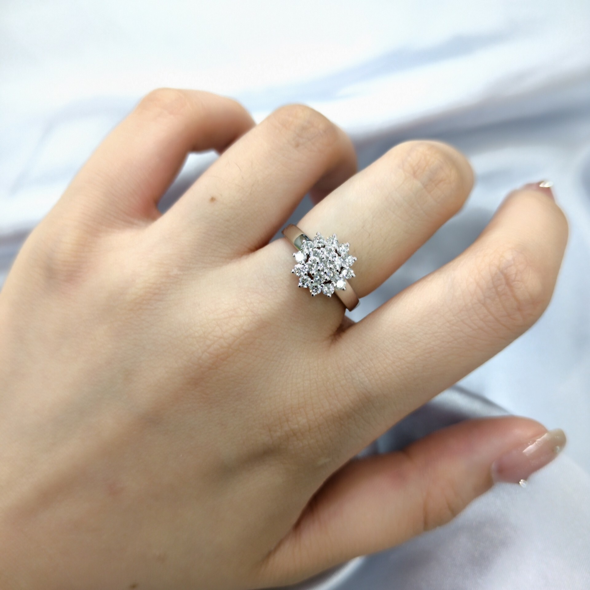 18K White Gold 0.40ct Diamond Ring