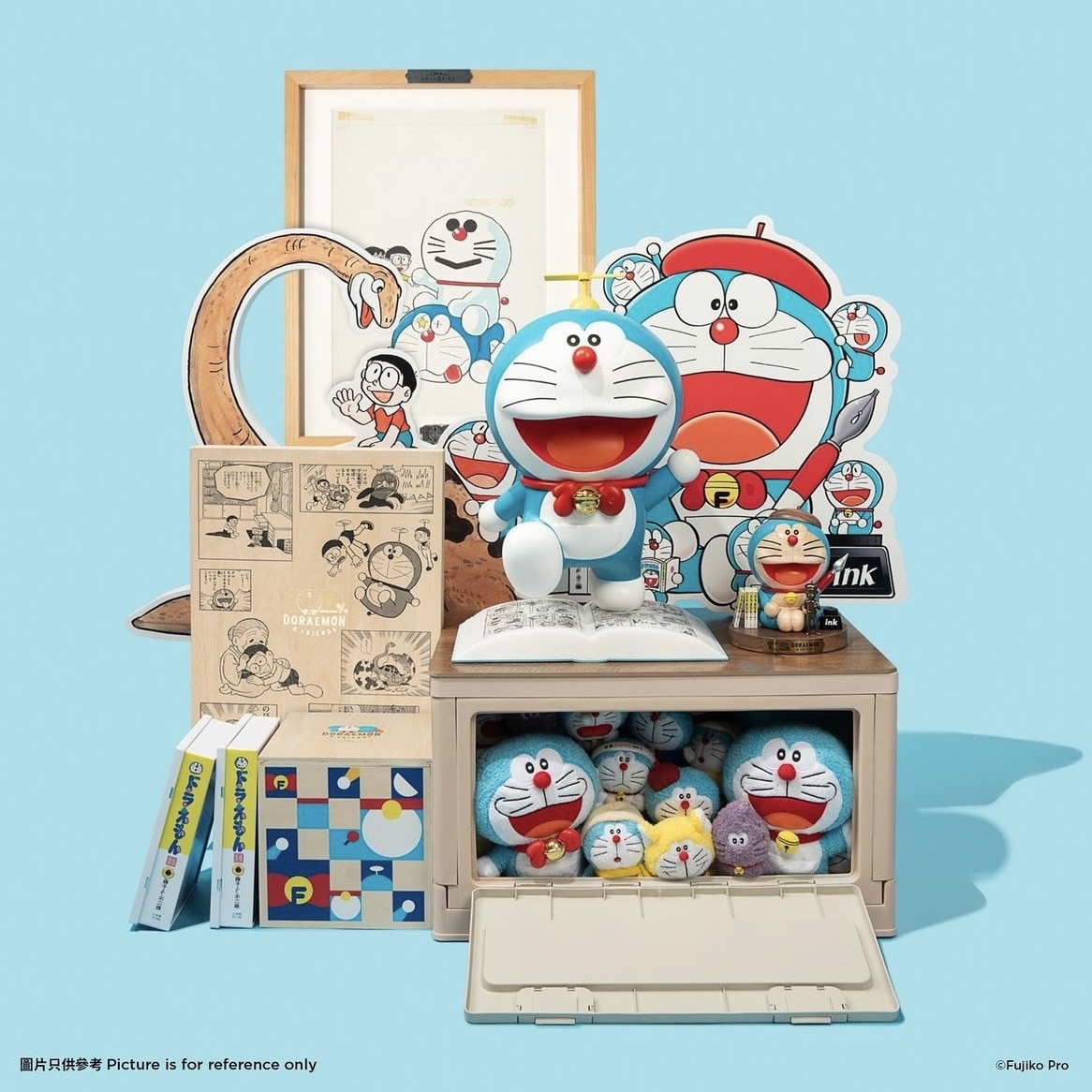 Doraemon Lamp 哆啦A夢 小夜燈 100%哆啦A夢&FRIENDS 展場限定