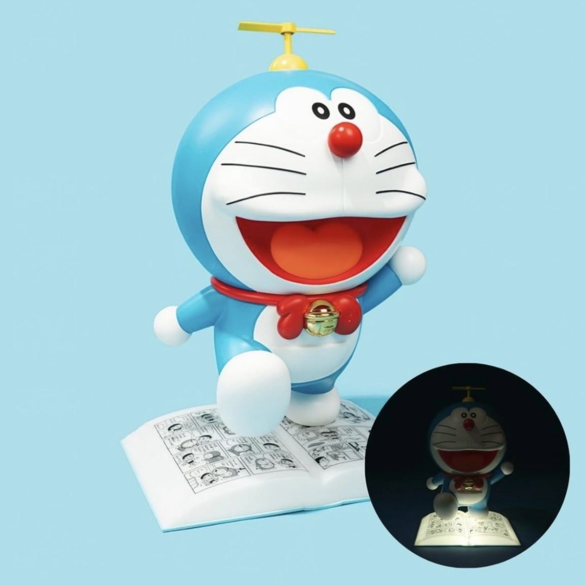 Doraemon Lamp 哆啦A夢 小夜燈 100%哆啦A夢&FRIENDS 展場限定