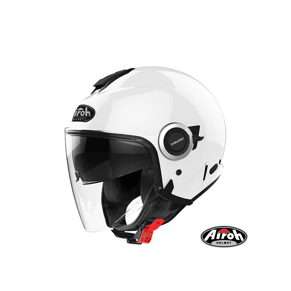 AIROH HELIOS 海力奧斯 素色款 3/4罩安全帽 亮白