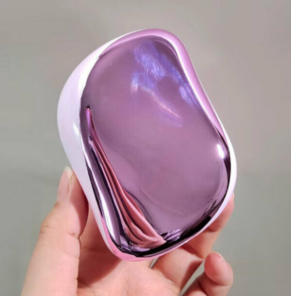 熱推便攜順發按摩梳-紫水晶