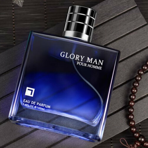 Hot recommended men's floral fragrance (Glory Men's Elegant Blue 100ml)