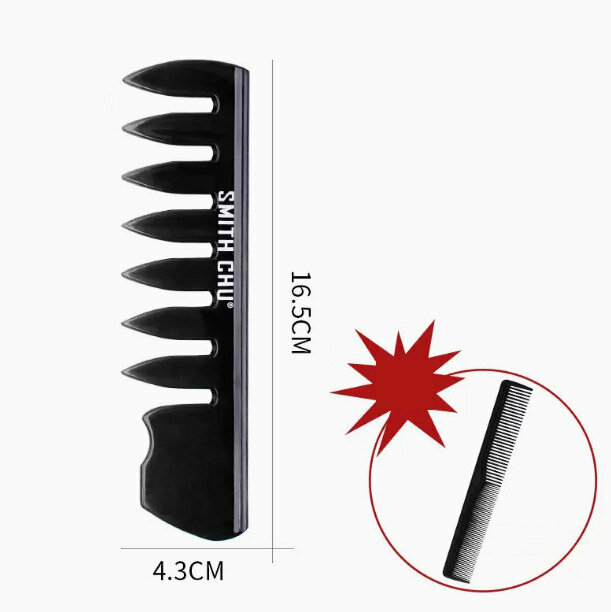 Hot push comb (S170 short handle wide tooth comb)