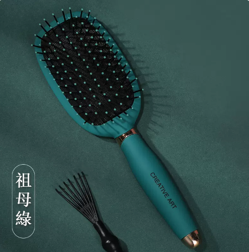 熱推【順發按摩 祖母綠】氣墊梳