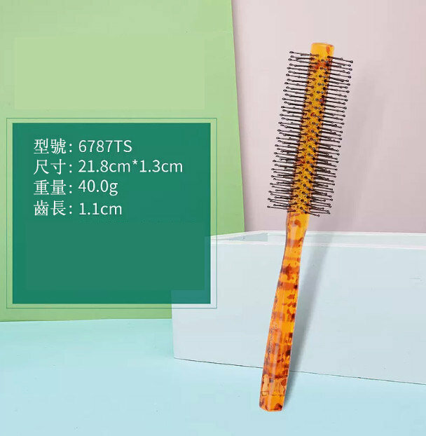 Hot push comb (6787TS straight grain roller comb)