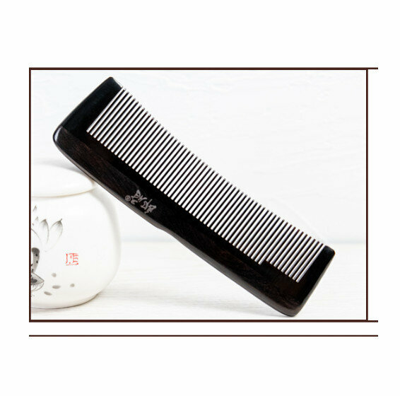 Hot recommended ebony horn comb