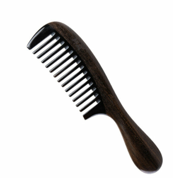 Hot recommended black and brown hematoxylin horn comb