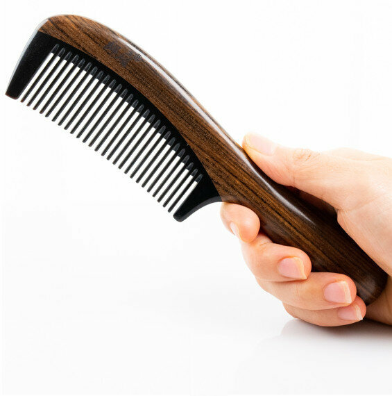 Hot recommended black brown hematoxylin horn comb