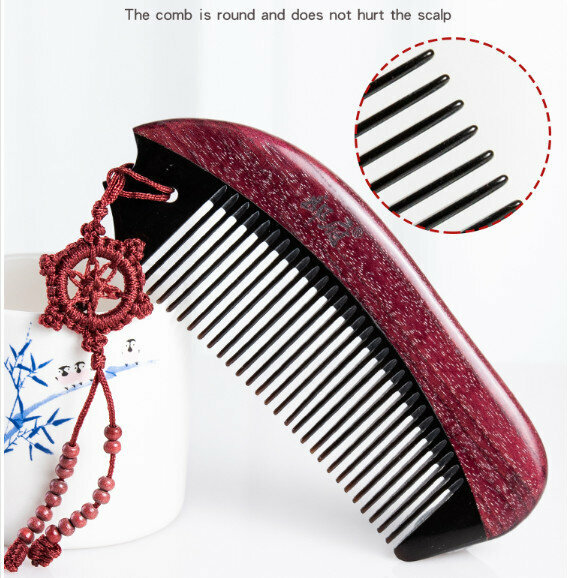 Popular violet hematoxylin horn comb