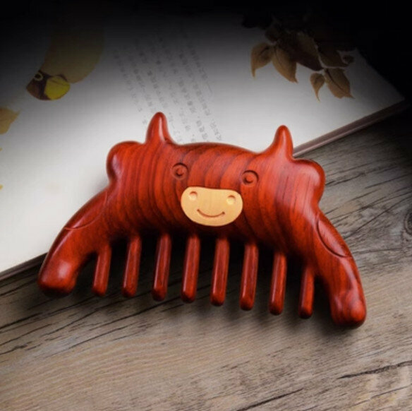 Popular rosewood massage comb