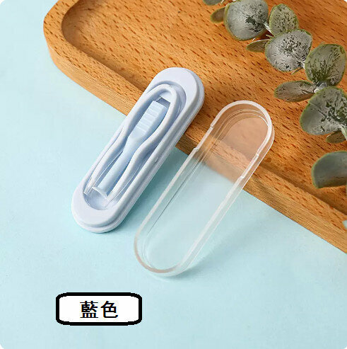 Popular contact lens wearing aid [2 pieces in blue]